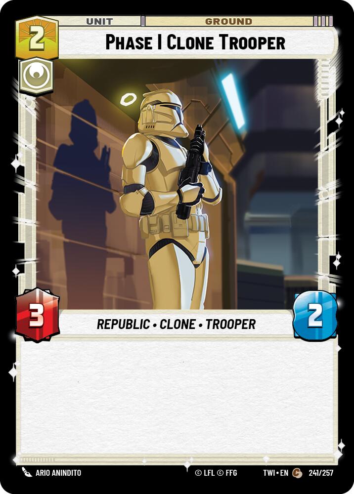 Phase I Clone Trooper (241/257) (241/257) [Twilight of the Republic]