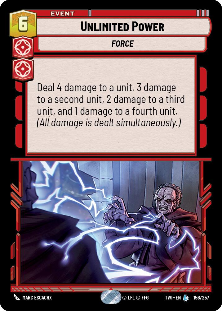 Unlimited Power (156/257) (156/257) [Twilight of the Republic]