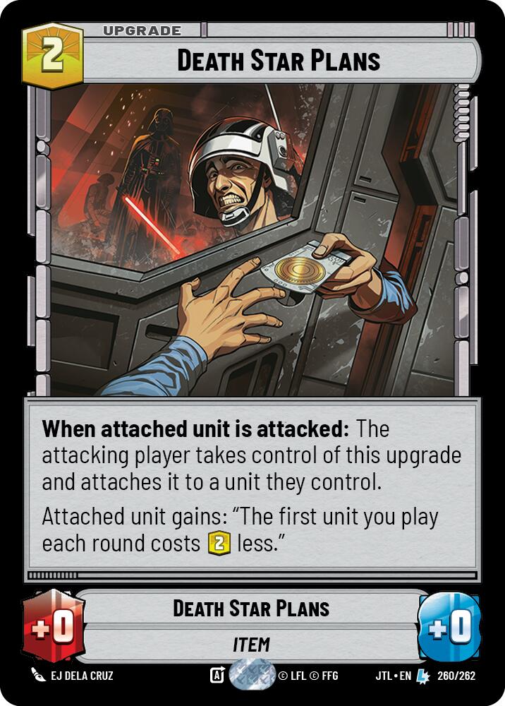 Death Star Plans (260/262) (260/262) [Jump to Lightspeed]