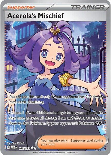 Acerola's Mischief (165/132) [Mega Evolution: Base Set]