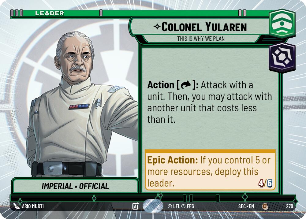 Colonel Yularen - This is Why We Plan (Hyperspace) (270) (270) [Secrets of Power]