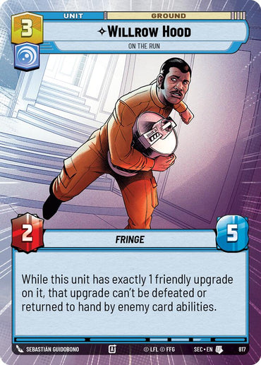 Willrow Hood - On the Run (Hyperspace Foil) (817) (817) [Secrets of Power]