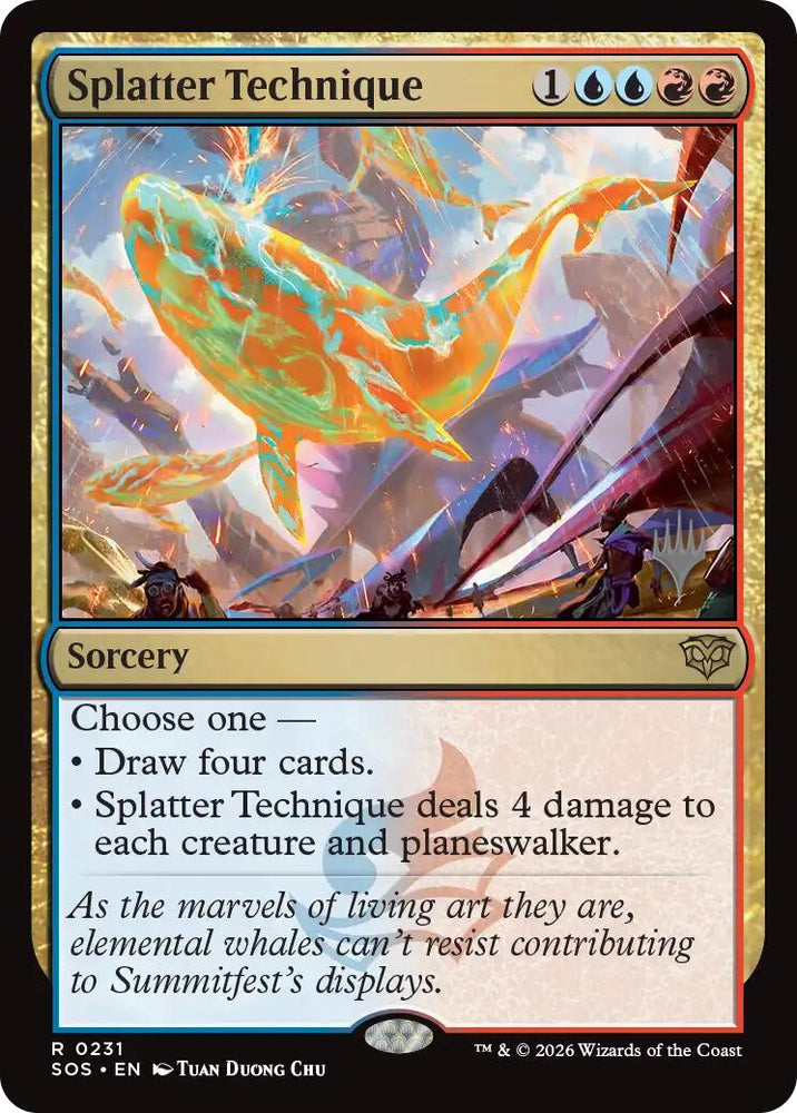 Splatter Technique [Secrets of Strixhaven Promos]