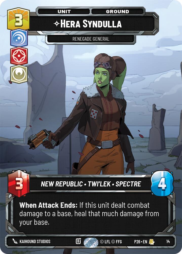 Hera Syndulla - Renegade General (14) (14) [Sector and Regional Promos: Season 2]