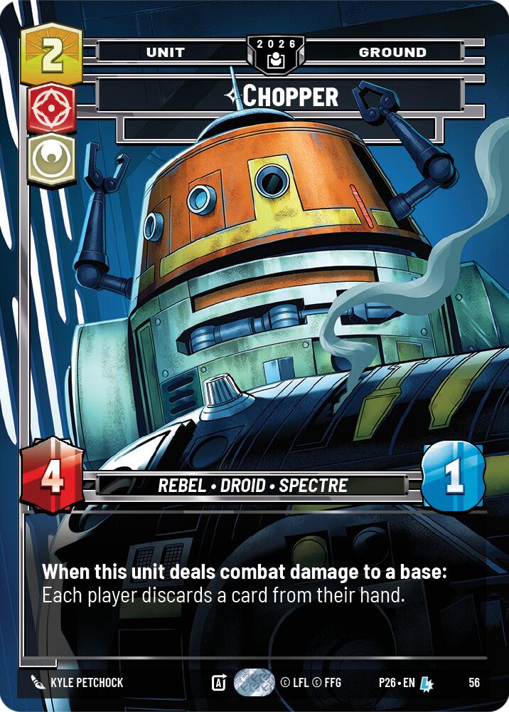 Chopper - War Hero (56) (56) [Sector and Regional Promos: Season 2]