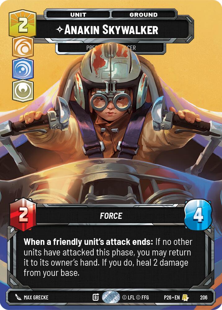 Anakin Skywalker - Prescient Podracer (206) (206) [Sector and Regional Promos: Season 2]