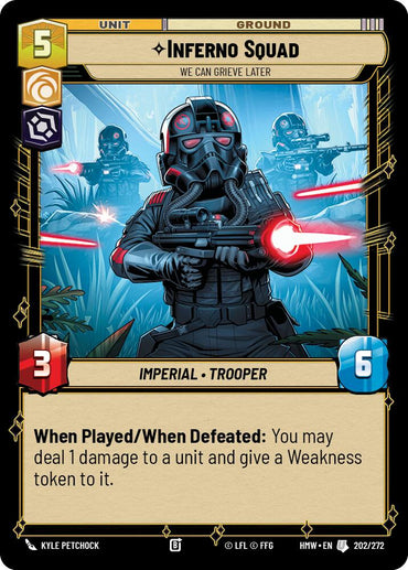 Inferno Squad - We Can Grieve Later (202/272) (202/272) [Homeworlds]