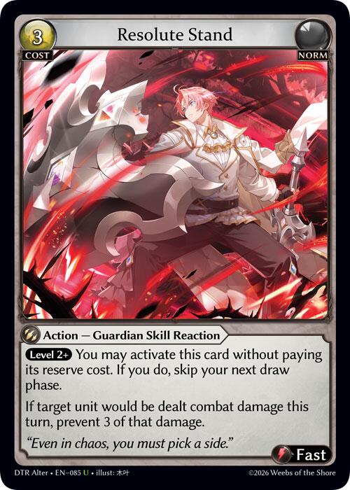 Resolute Stand (085) [Distorted Reflections Alter Edition]