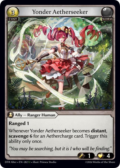 Yonder Aetherseeker (282) [Distorted Reflections Alter Edition]