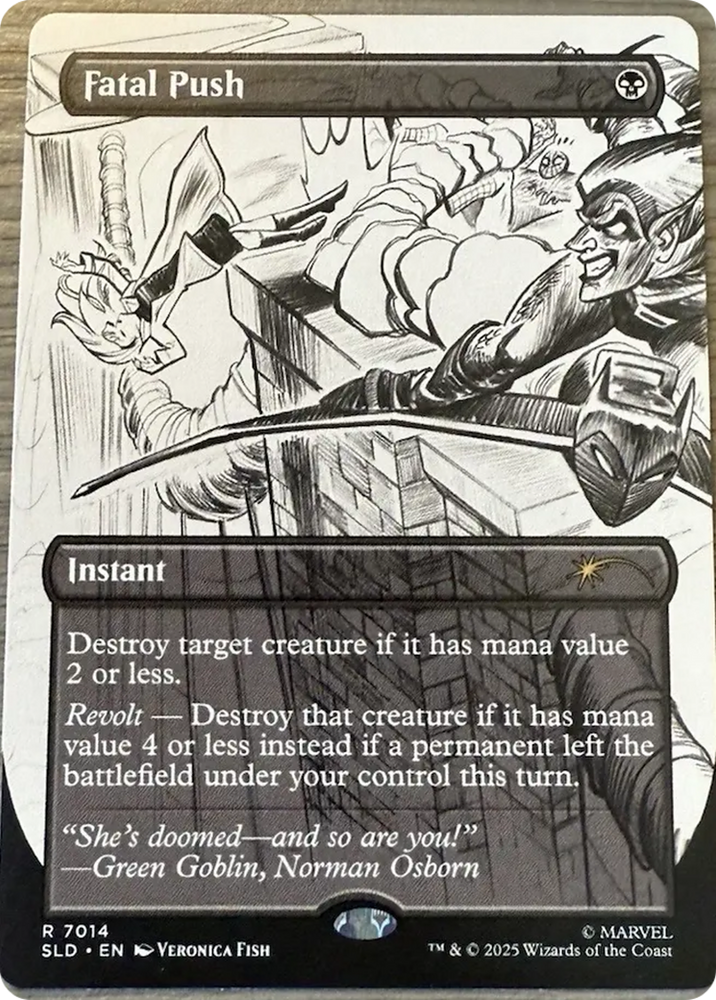 Fatal Push (7014) [Secret Lair Drop Series]