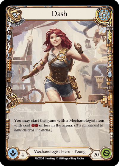 Dash (calling) COLD Foil HER070