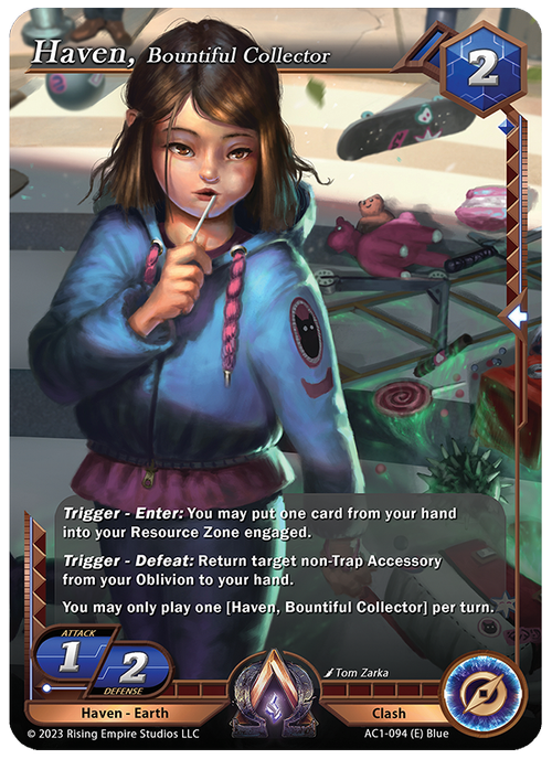 Haven, Bountiful Collector