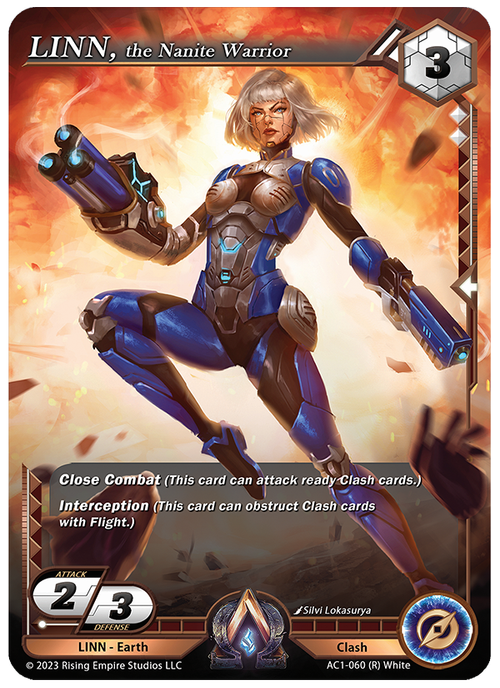 LINN, the Nanite Warrior