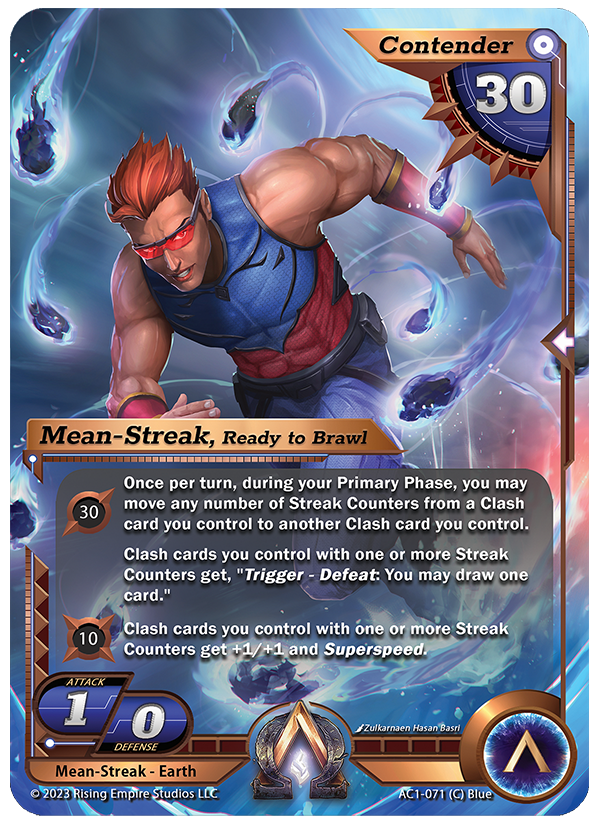 Mean-streak, Ready to Brawl (PreRelease Participation)